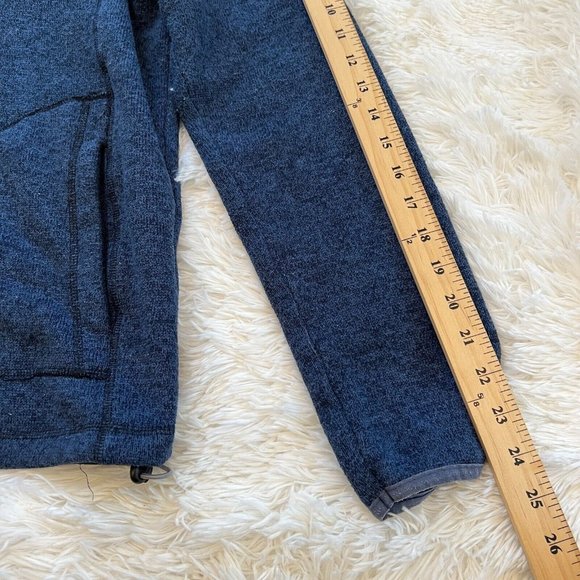 North Worn Mens Jacket Medium Blue Full Zip Hoodie Pockets Norwegian 157738 - Picture 7 of 9